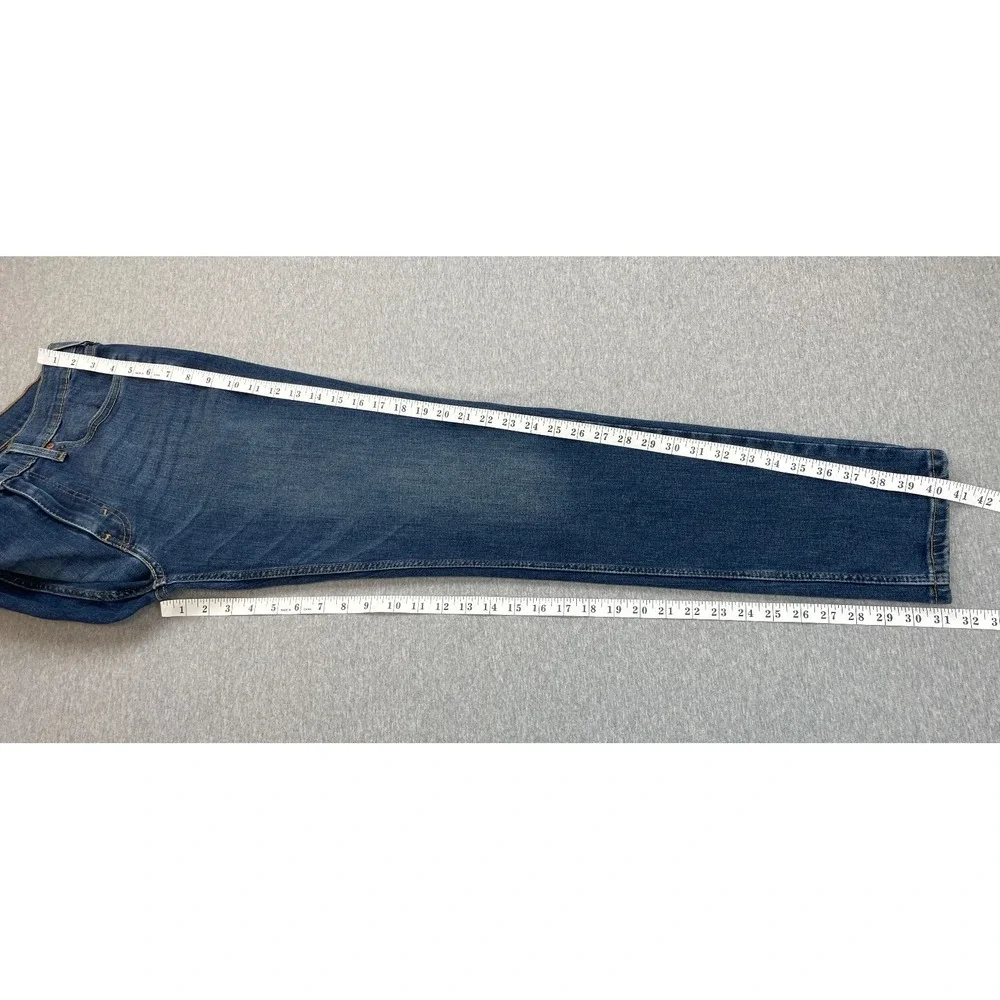 Levis 511 Jeans Mens 32 x 32 Blue Cotton Blend Stretch Regular Slim Fit